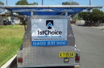 1st Choice Trailer Sign