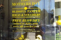 Bliss Mother’s Day Window in Vinyl