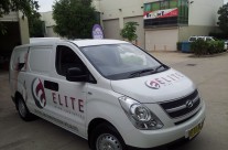 Elite Logistics digital images half wrap