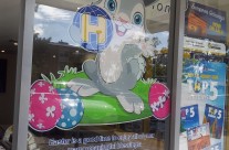 Harvey World Easter Promotion Window Print