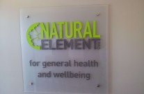 Natural Elements 3D wall sign