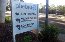 Phebra directional sign