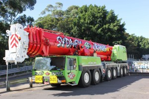 Sydney cranes 'The Hulk'