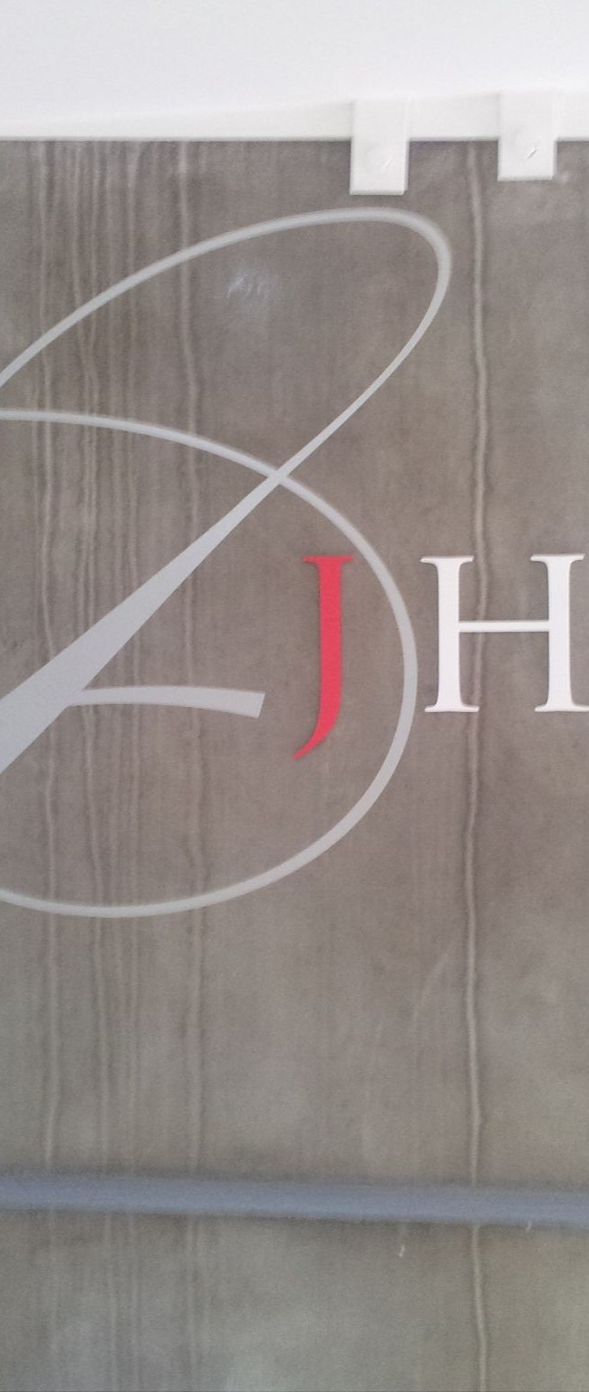 J HQ Routered Letters and Vinyl Image 1